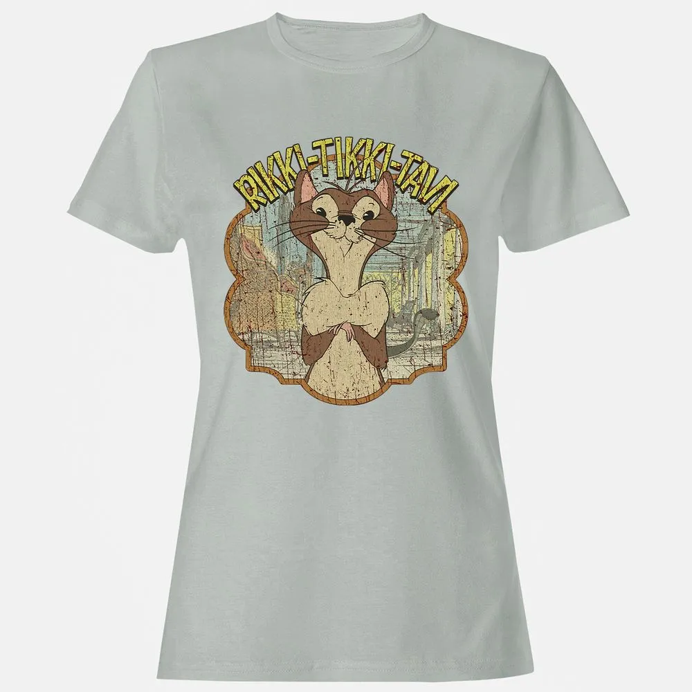 Women's T-Shirt - 4BYU7VZQ - Ash - 2