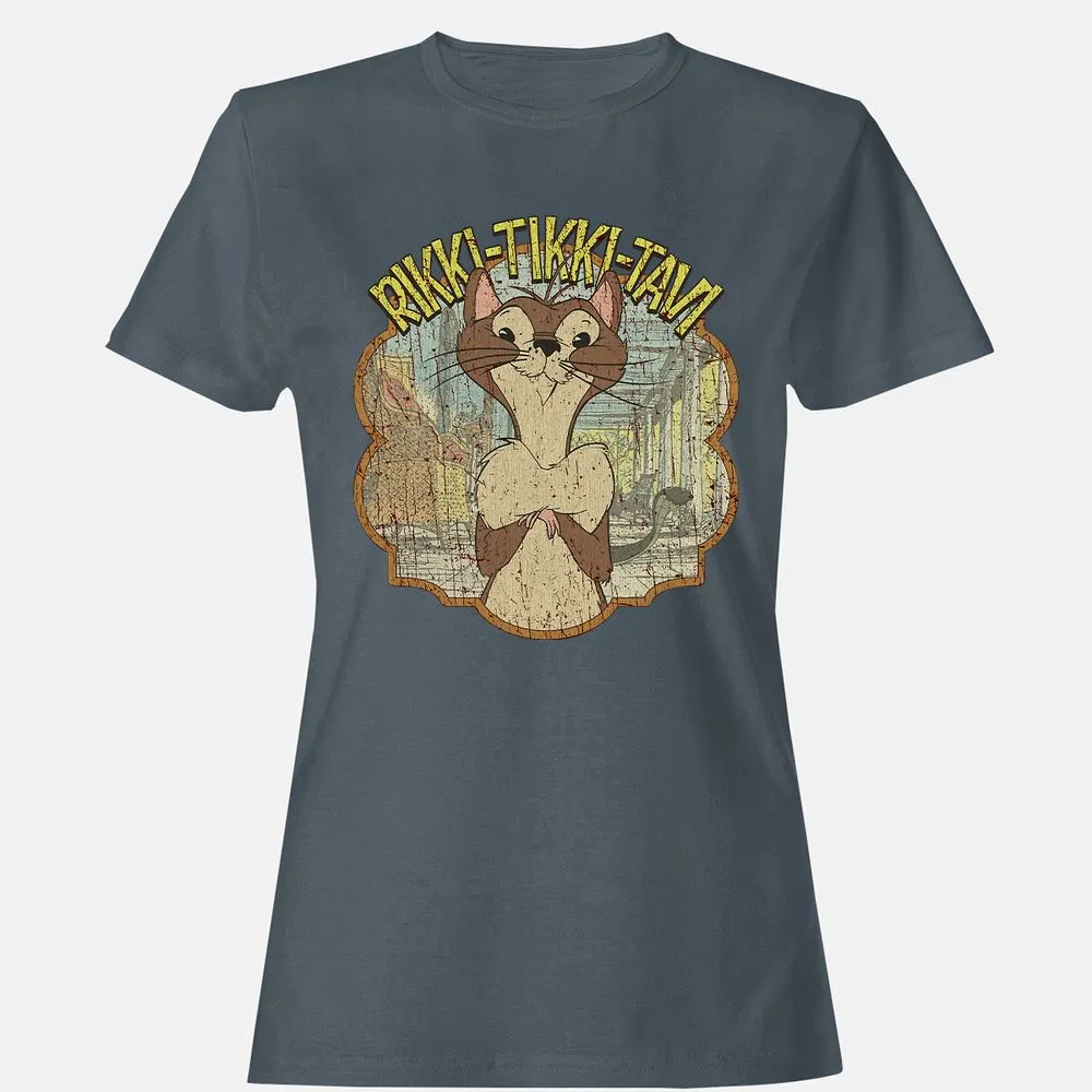 Women's T-Shirt - 4BYU7VZQ - Charcoal - 3
