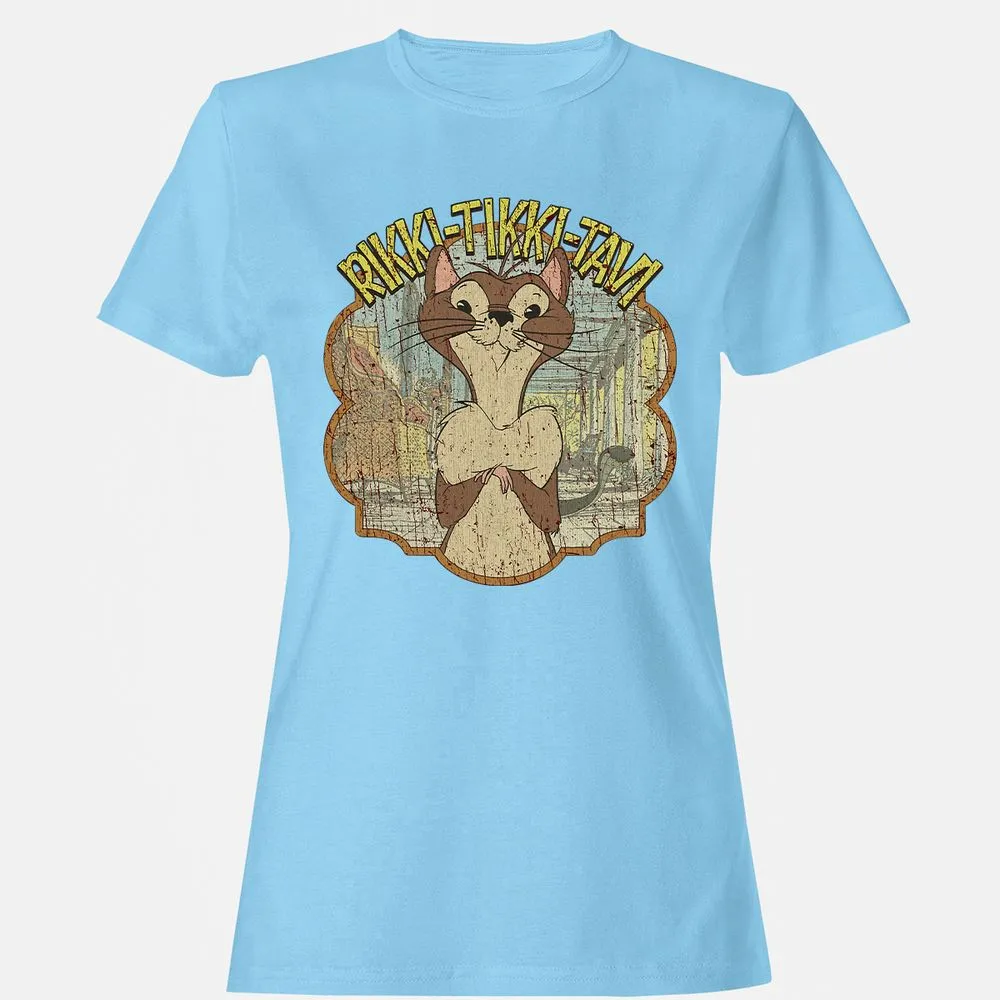 Women's T-Shirt - 4BYU7VZQ - Light Blue - 8