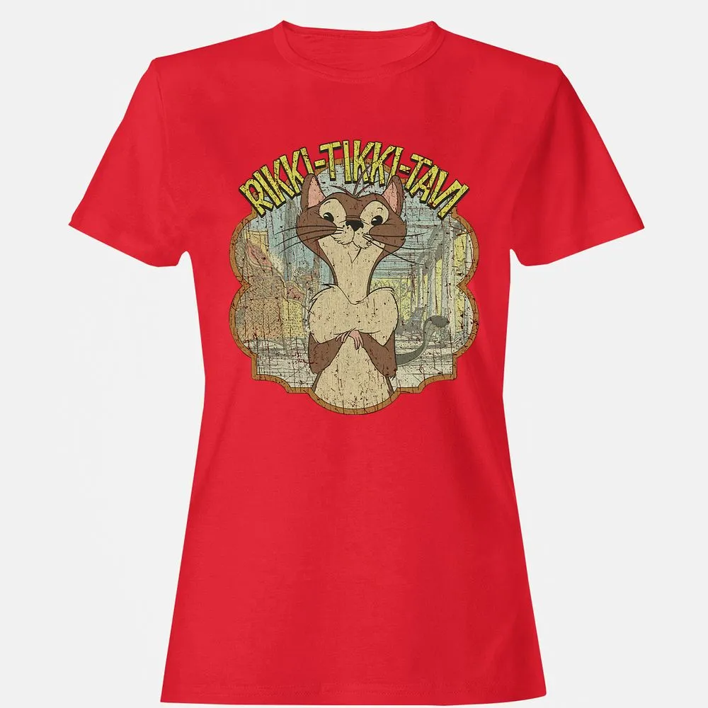 Women's T-Shirt - 4BYU7VZQ - Red - 13
