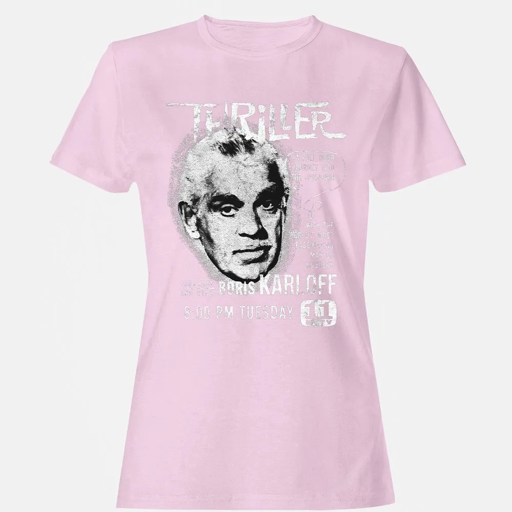 Women's T-Shirt - SF7B2YWB - Light Pink - 9