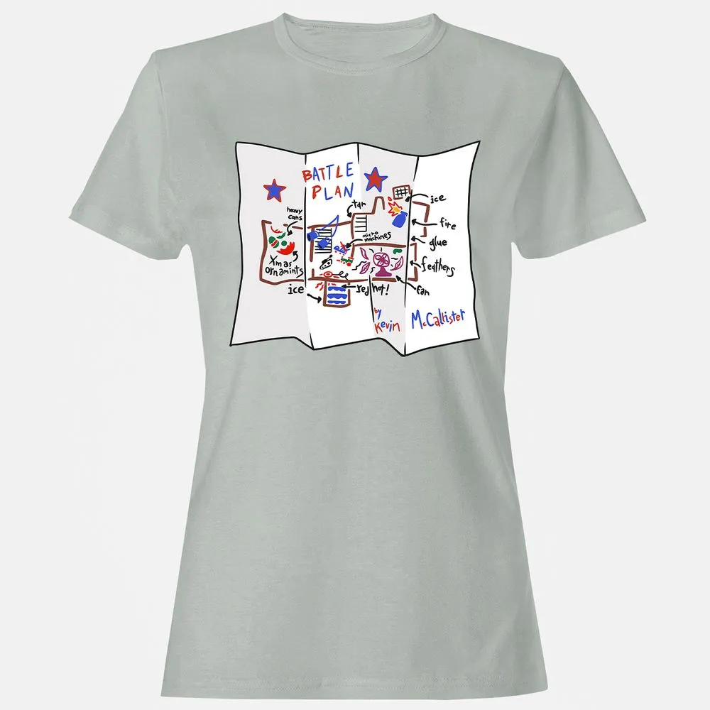 Women's T-Shirt - EWK511ED - Ash - 2