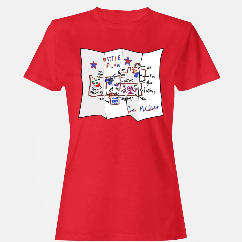 Women's T-Shirt - EWK511ED - Red - 13