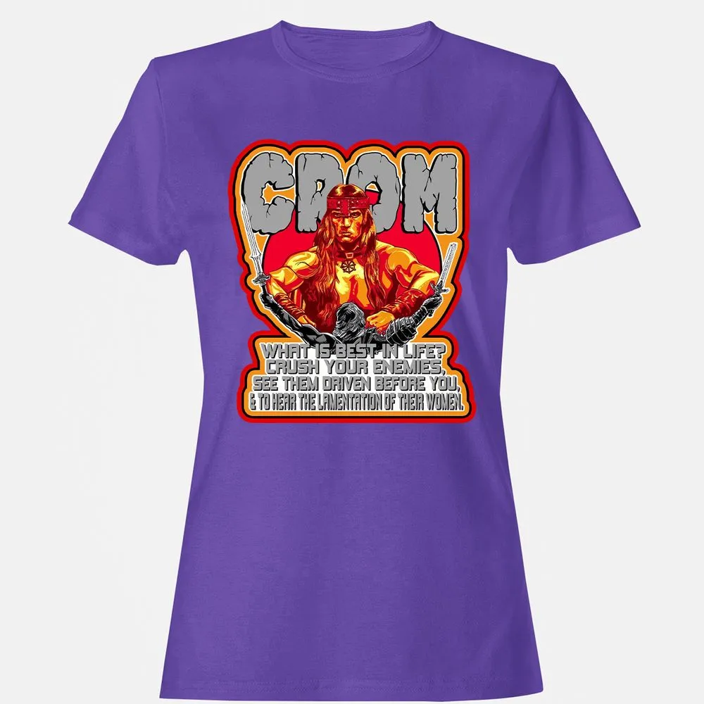 Women's T-Shirt - GHUJ33JE - Purple - 12