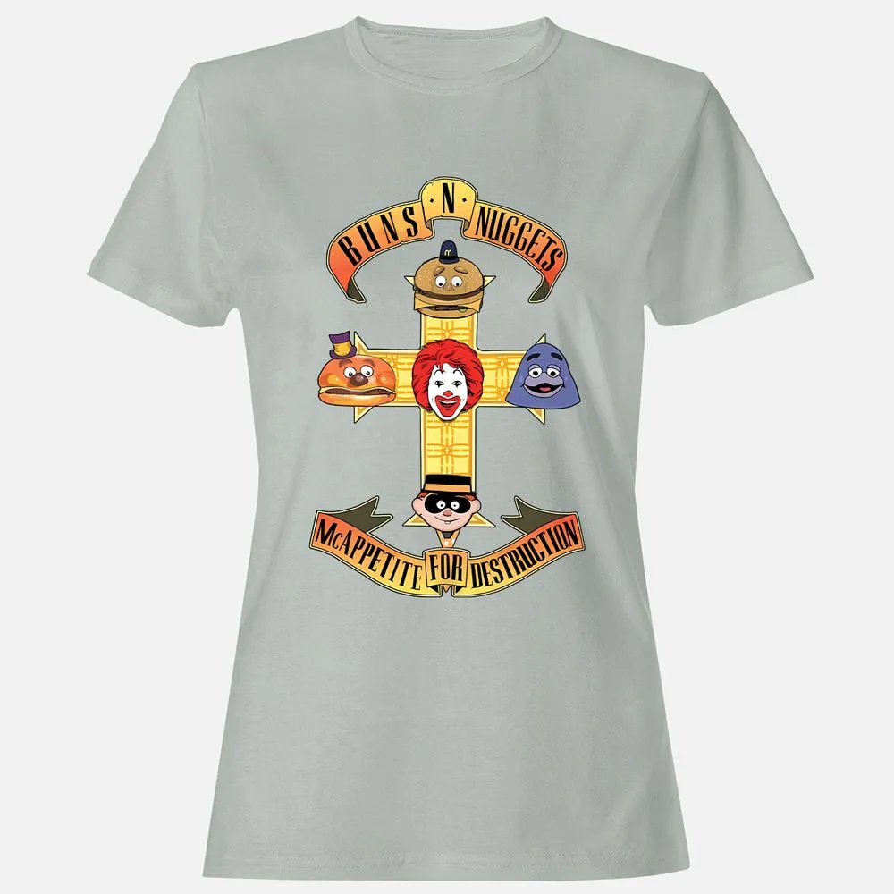 Women's T-Shirt - NHEDZLFH - Ash - 2