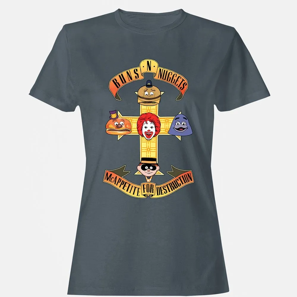 Women's T-Shirt - NHEDZLFH - Charcoal - 3