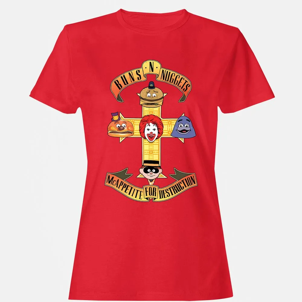 Women's T-Shirt - NHEDZLFH - Red - 13