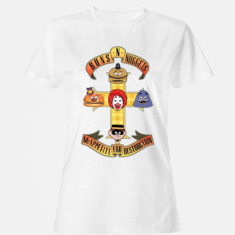 Women's T-Shirt - NHEDZLFH - White - 16