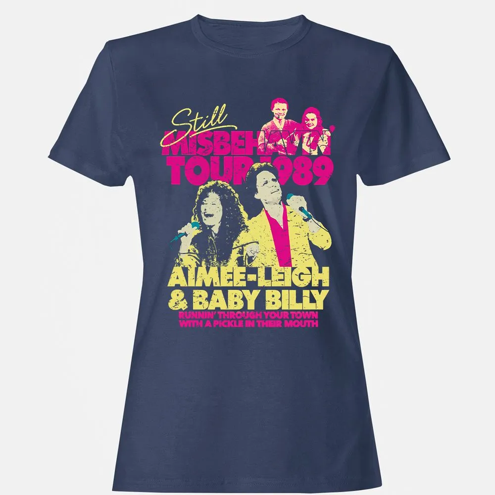 Women's T-Shirt - 5JUTXZDU - Navy - 10