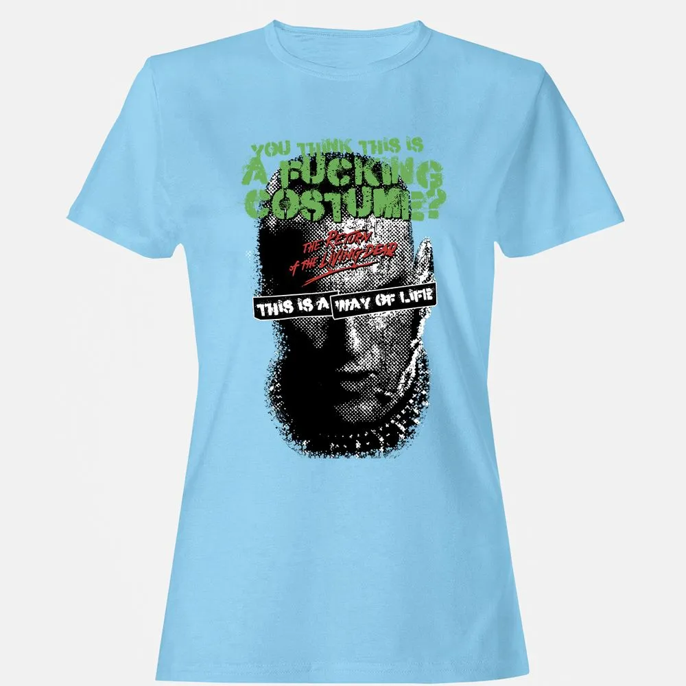 Women's T-Shirt - RG2KM4QJ - Light Blue - 8