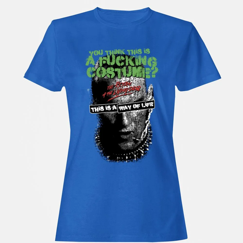Women's T-Shirt - RG2KM4QJ - Royal - 14