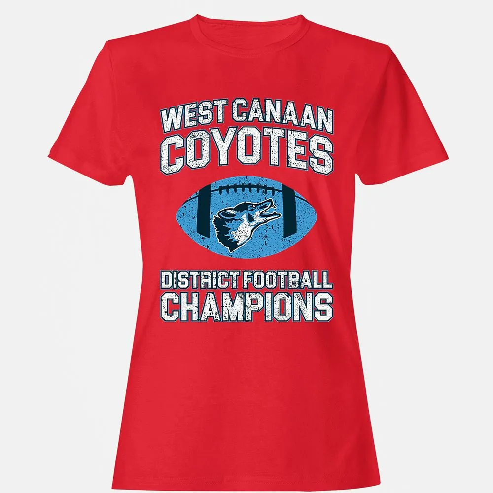 Women's T-Shirt - WE6F7P3J - Red - 13