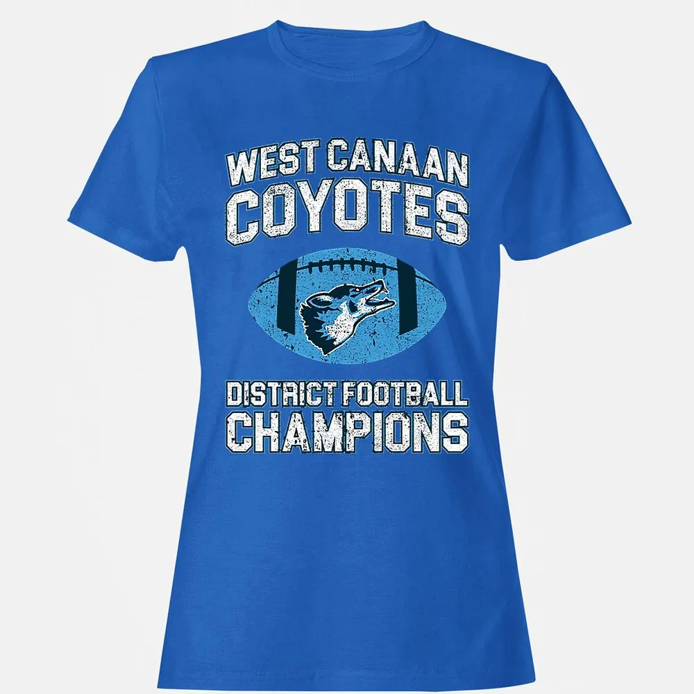 Women's T-Shirt - WE6F7P3J - Royal - 14