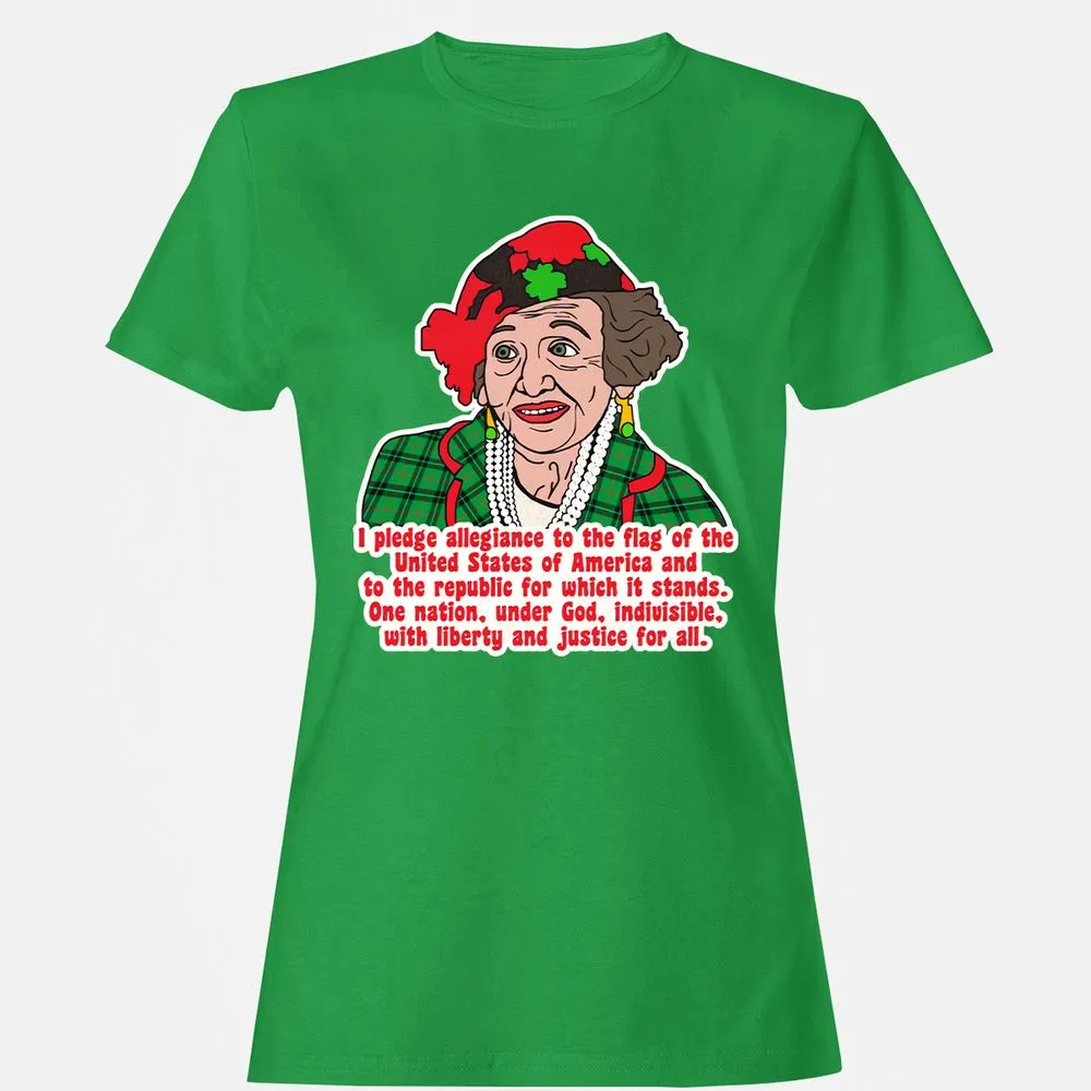 Women's T-Shirt - YQTLQSA7 - Irish Green - 7