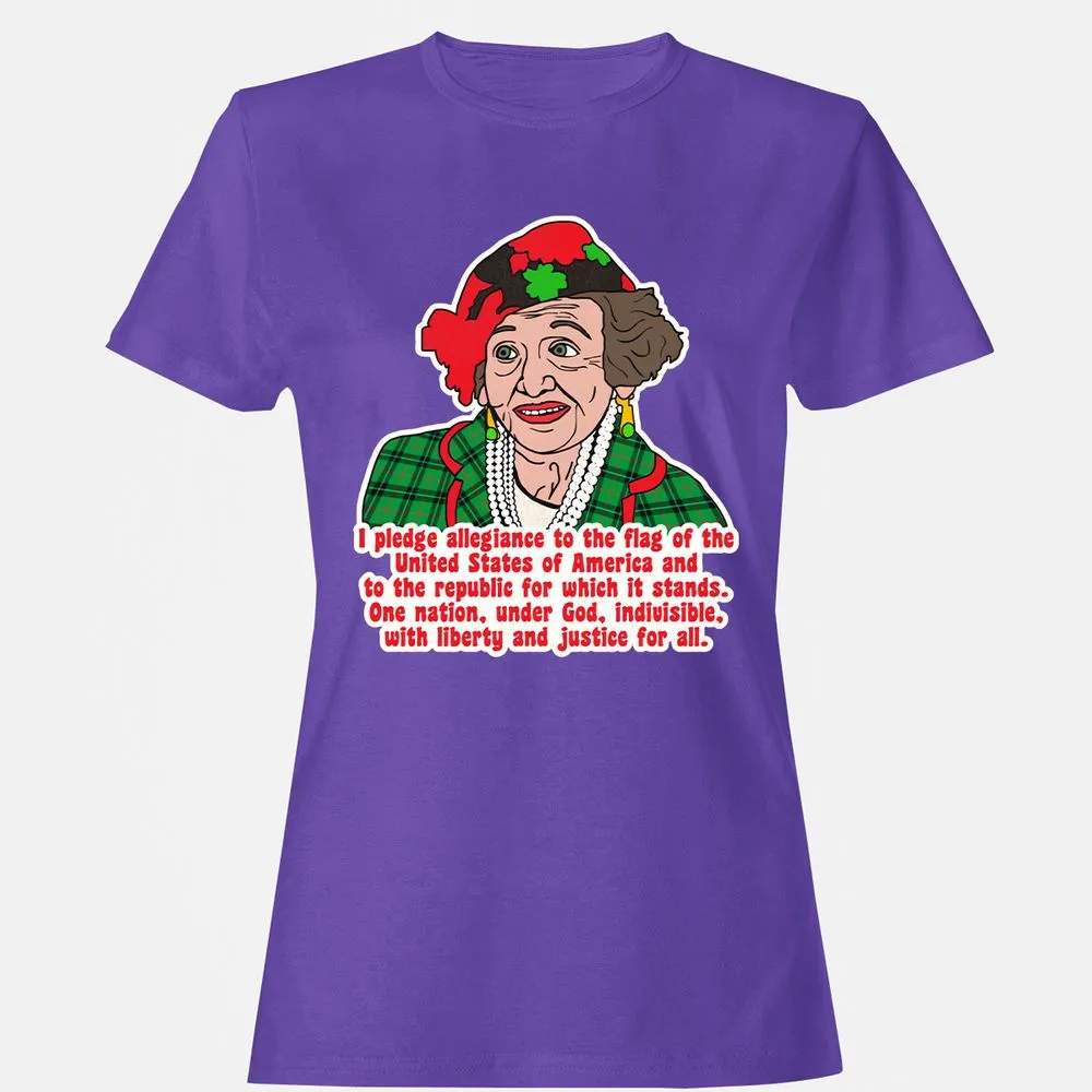 Women's T-Shirt - YQTLQSA7 - Purple - 12