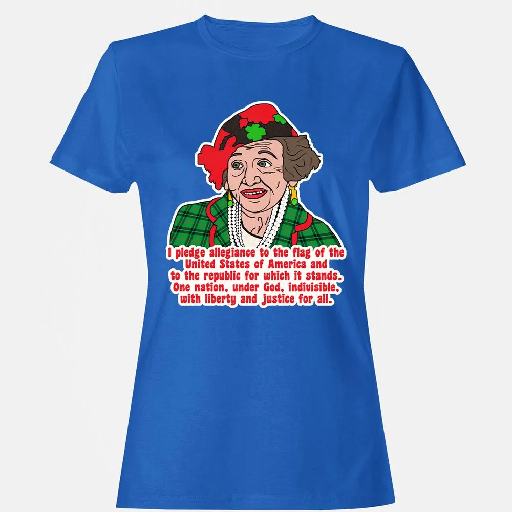 Women's T-Shirt - YQTLQSA7 - Royal - 14
