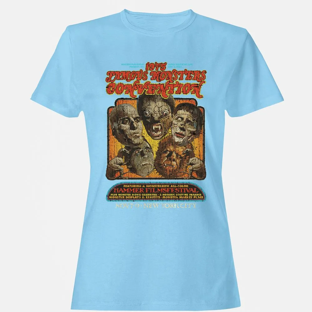 Women's T-Shirt - KH8GQTSQ - Light Blue - 8