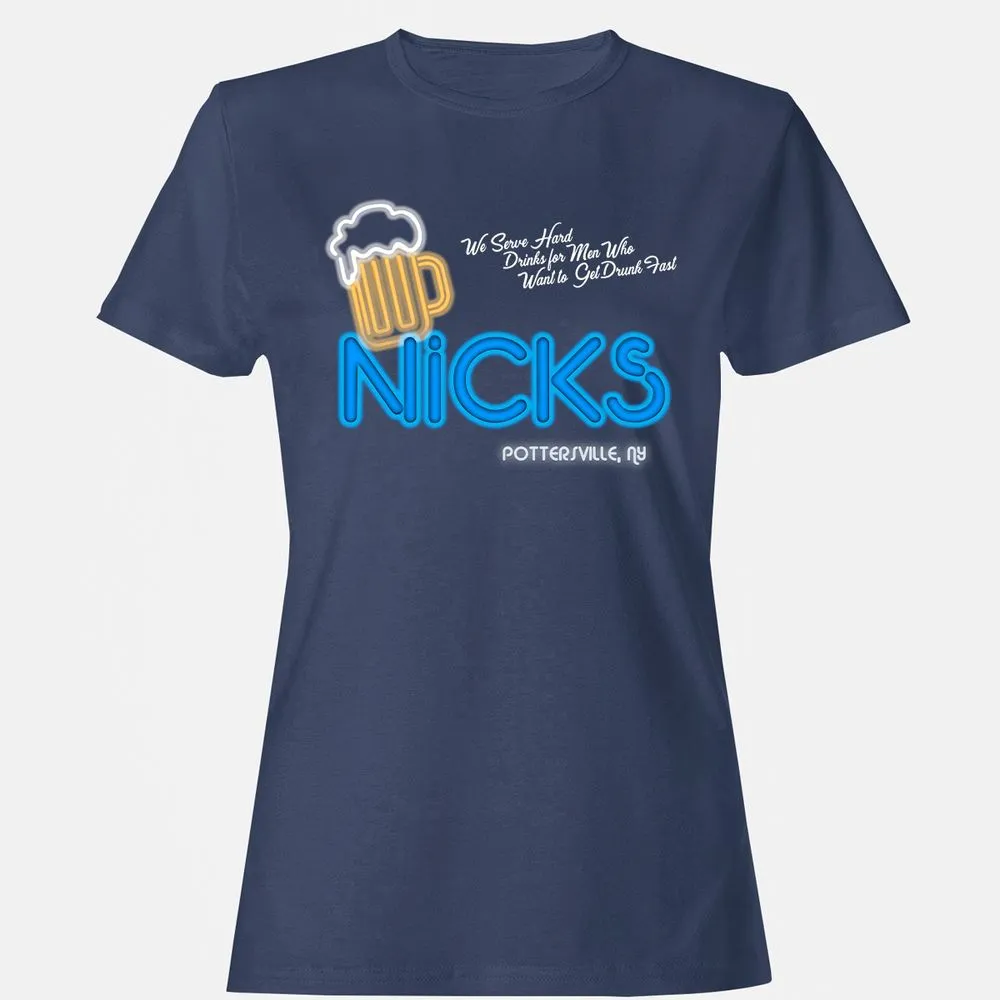 Women's T-Shirt - 4CNT8KFC - Navy - 10