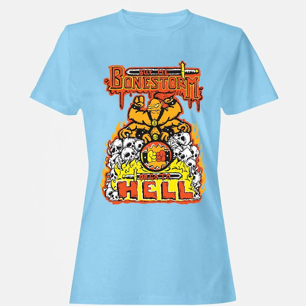 Women's T-Shirt - 4N5JTKQW - Light Blue - 8