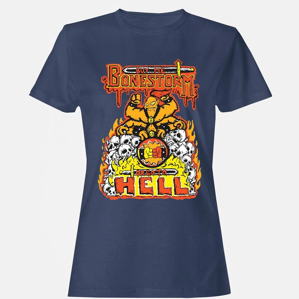 Women's T-Shirt - 4N5JTKQW - Navy - 10