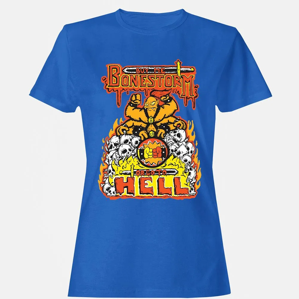 Women's T-Shirt - 4N5JTKQW - Royal - 14