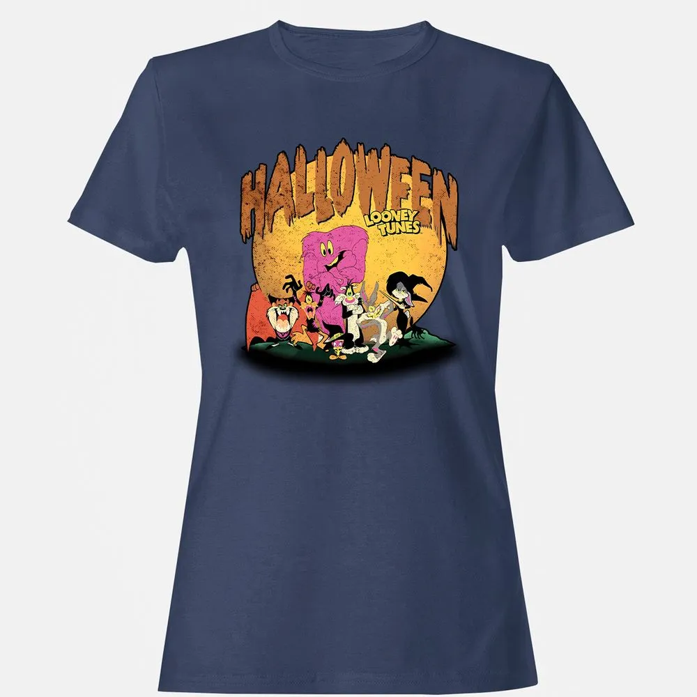 Women's T-Shirt - SCRTQPU5 - Navy - 10