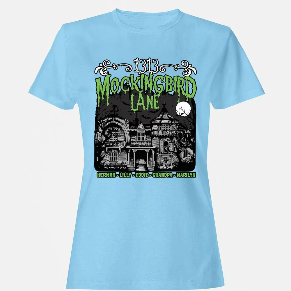Women's T-Shirt - HQXPJ43B - Light Blue - 8