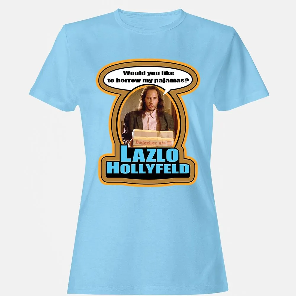 Women's T-Shirt - X4KAH1JK - Light Blue - 8