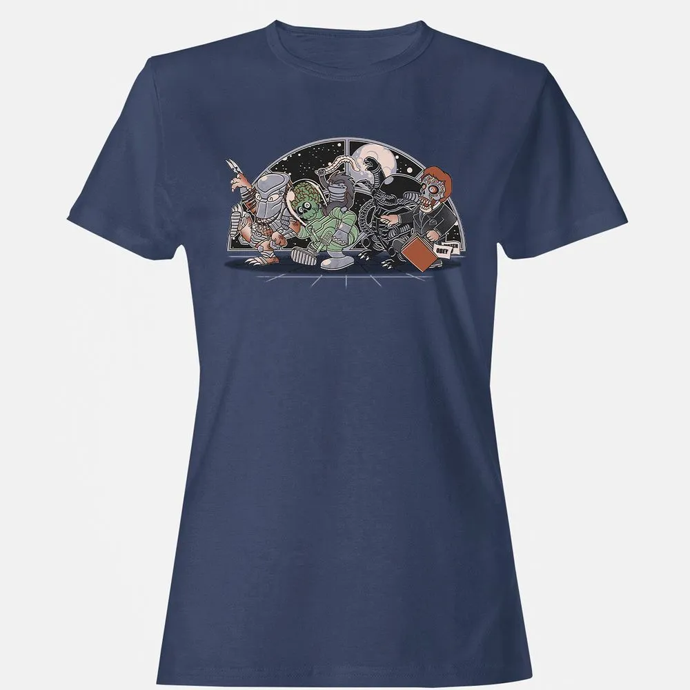 Women's T-Shirt - 9YGCK5D7 - Navy - 10