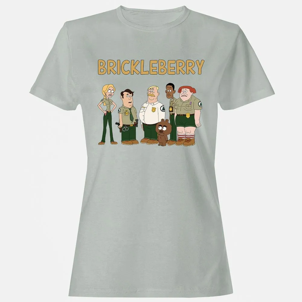 Women's T-Shirt - B3PF1DQR - Ash - 2
