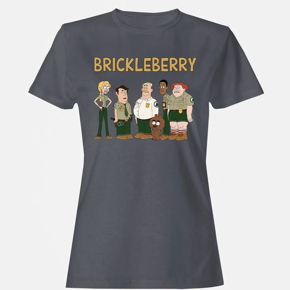 Women's T-Shirt - B3PF1DQR - Dark Heather - 5