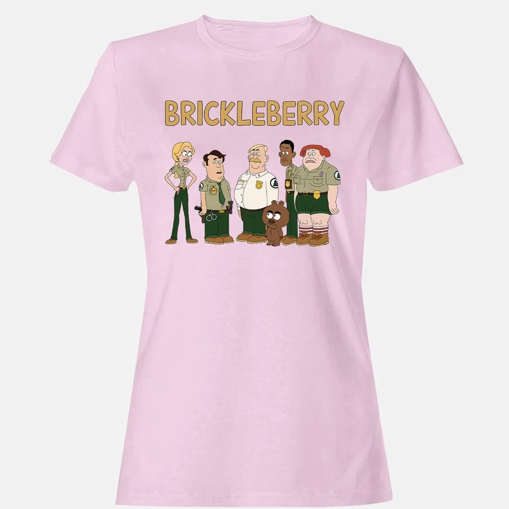 Women's T-Shirt - B3PF1DQR - Light Pink - 9