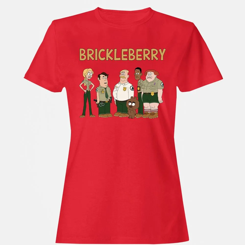 Women's T-Shirt - B3PF1DQR - Red - 13