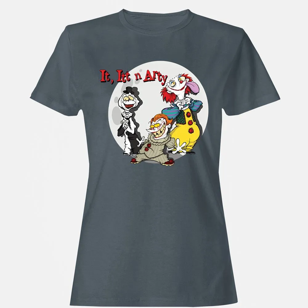 Women's T-Shirt - N1NF7UKE - Charcoal - 3