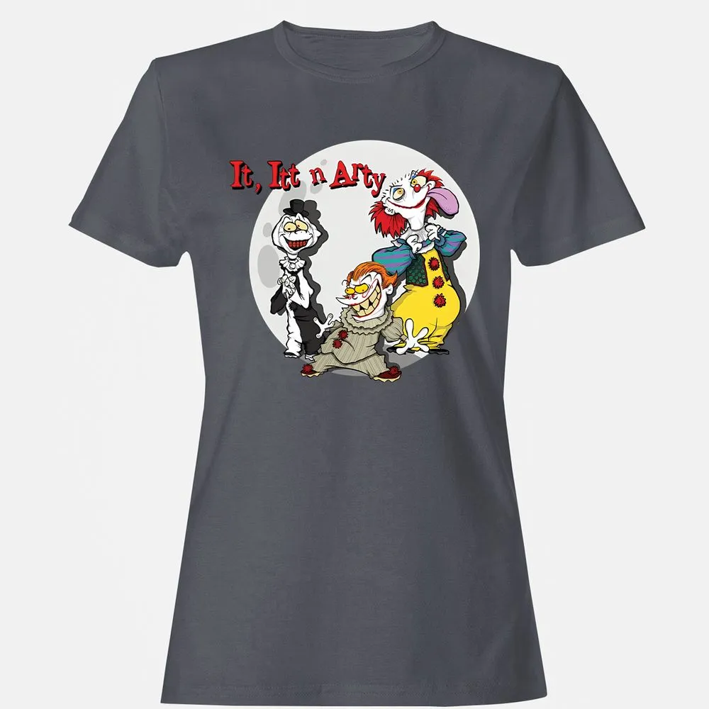 Women's T-Shirt - N1NF7UKE - Dark Heather - 5