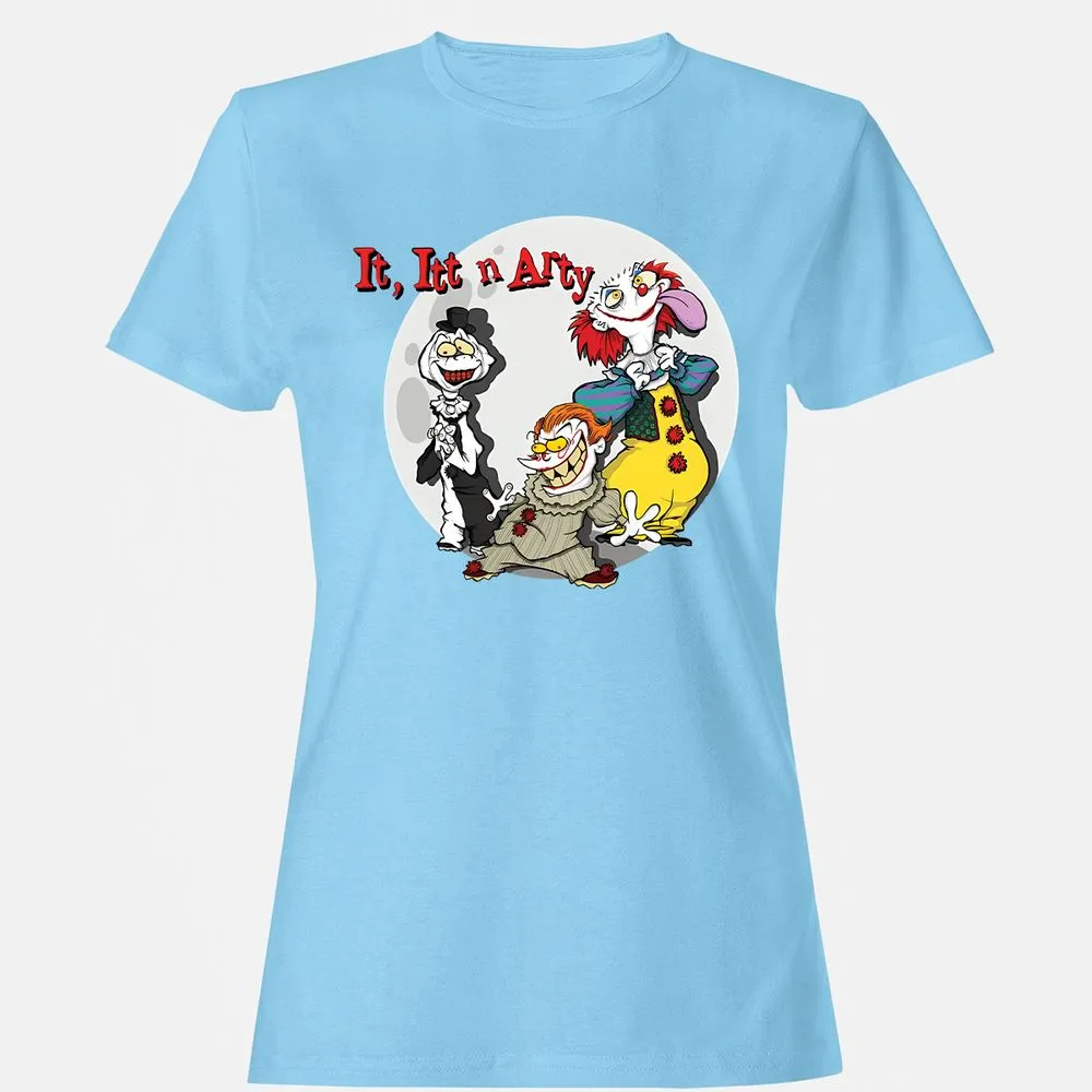 Women's T-Shirt - N1NF7UKE - Light Blue - 8