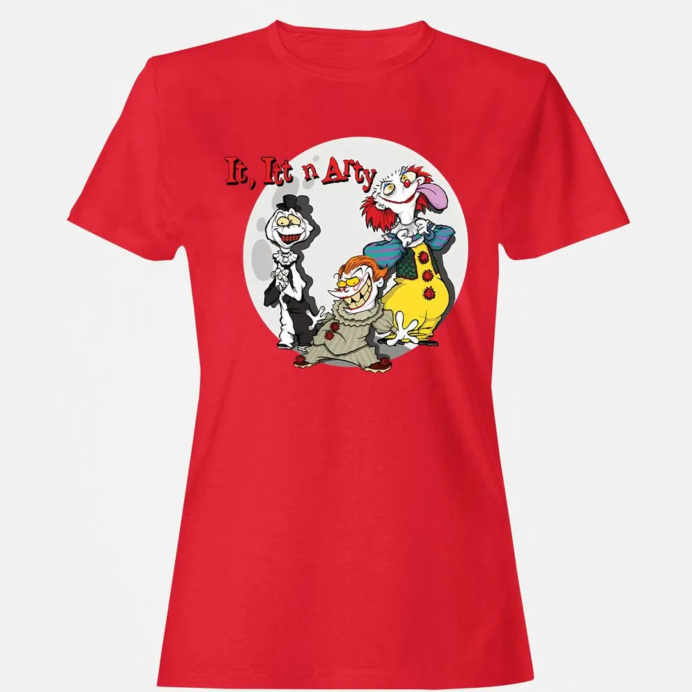 Women's T-Shirt - N1NF7UKE - Red - 13