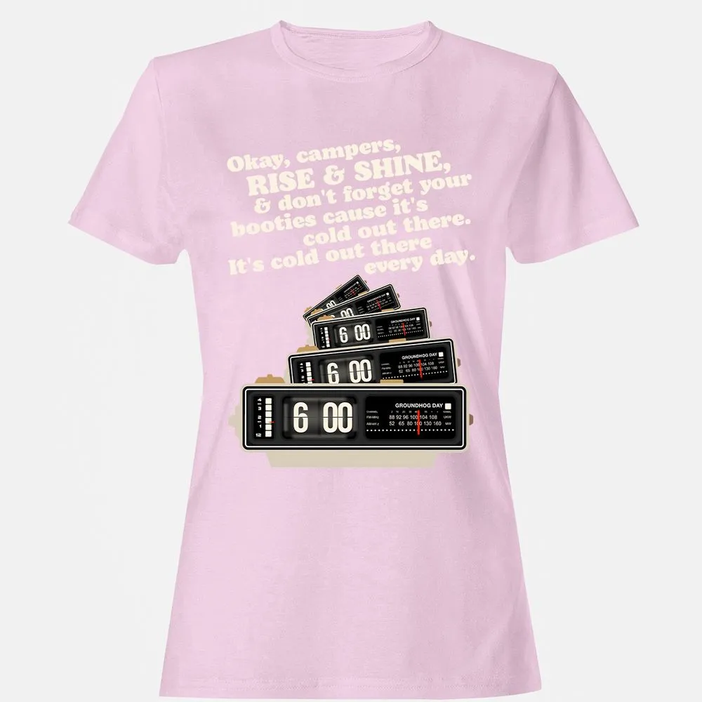 Women's T-Shirt - B597QEYG - Light Pink - 9