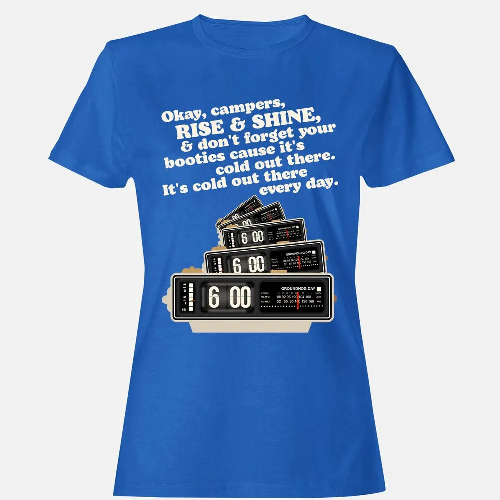 Women's T-Shirt - B597QEYG - Royal - 14