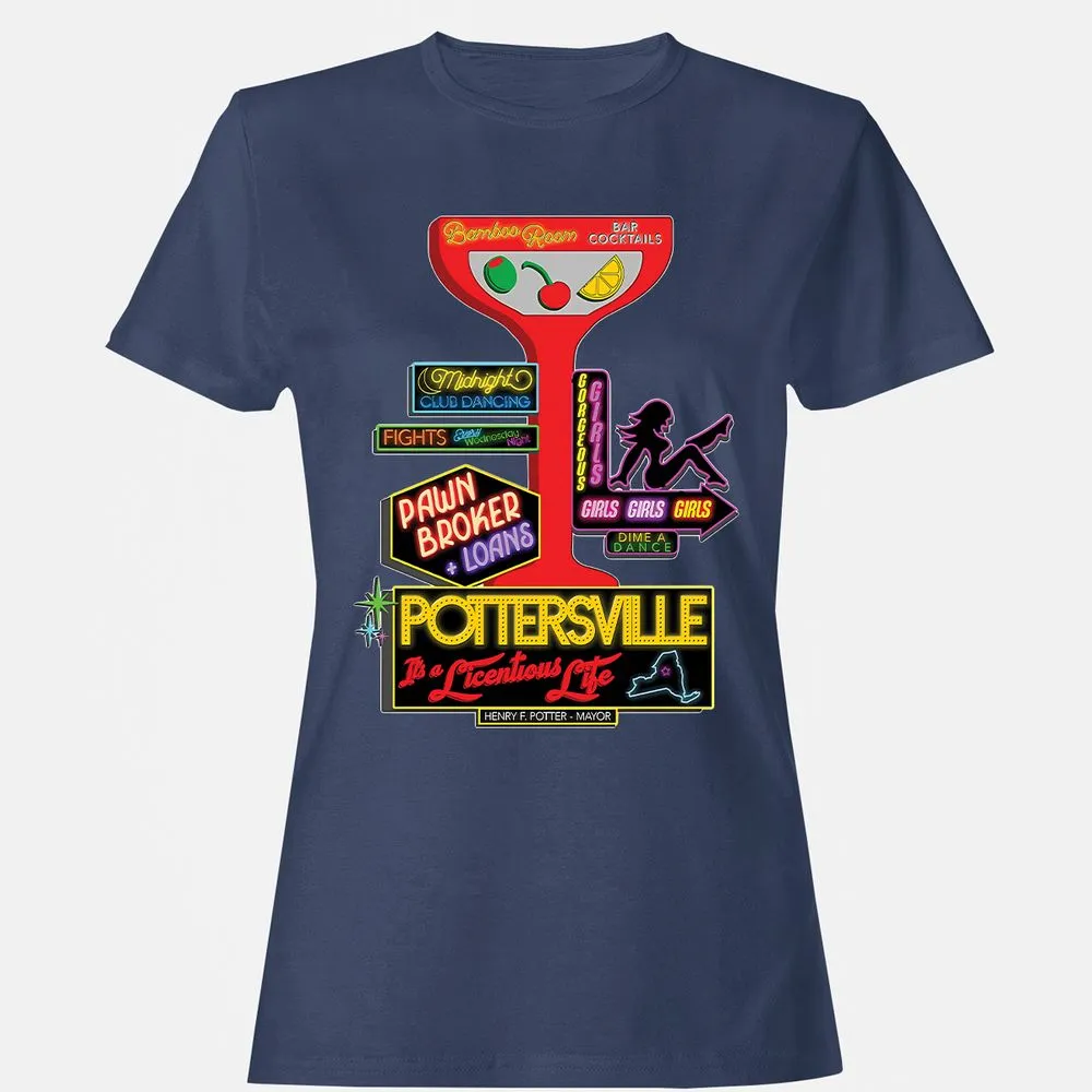 Women's T-Shirt - BXPTE1FY - Navy - 10