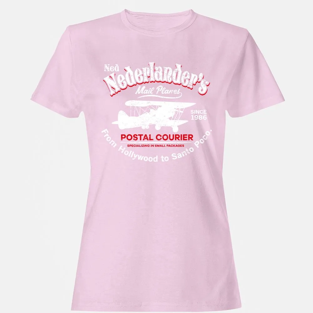 Women's T-Shirt - QL5Z7AMB - Light Pink - 9