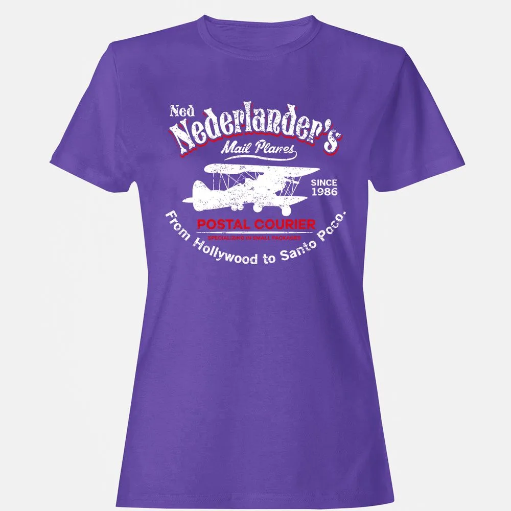 Women's T-Shirt - QL5Z7AMB - Purple - 12