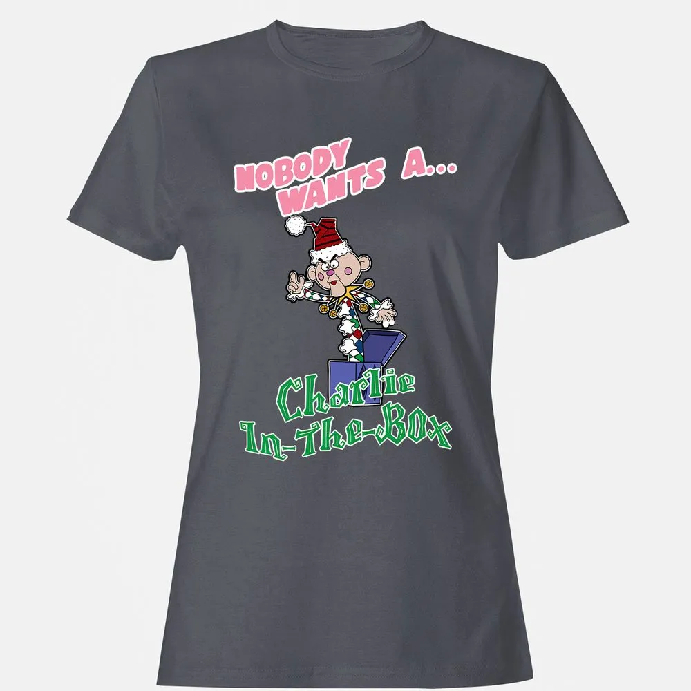 Women's T-Shirt - E3RUZCMG - Dark Heather - 5