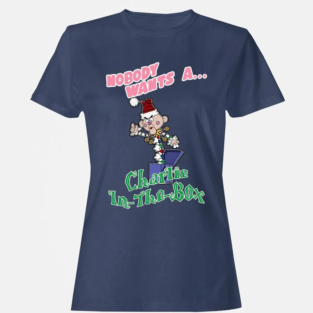 Women's T-Shirt - E3RUZCMG - Navy - 10