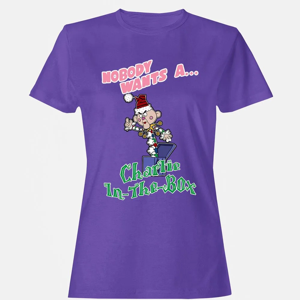 Women's T-Shirt - E3RUZCMG - Purple - 12