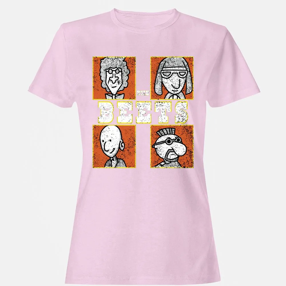 Women's T-Shirt - QAQLU1BU - Light Pink - 9