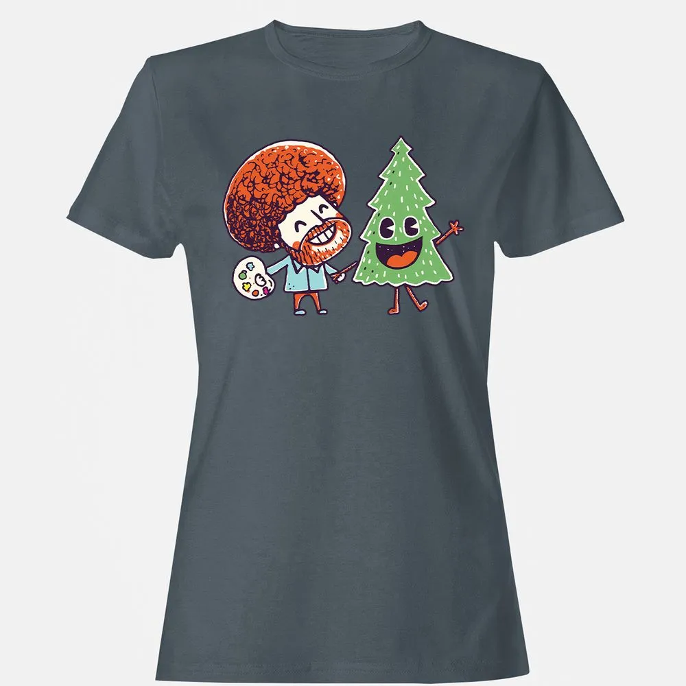 Women's T-Shirt - P9RUJPAU - Charcoal - 3