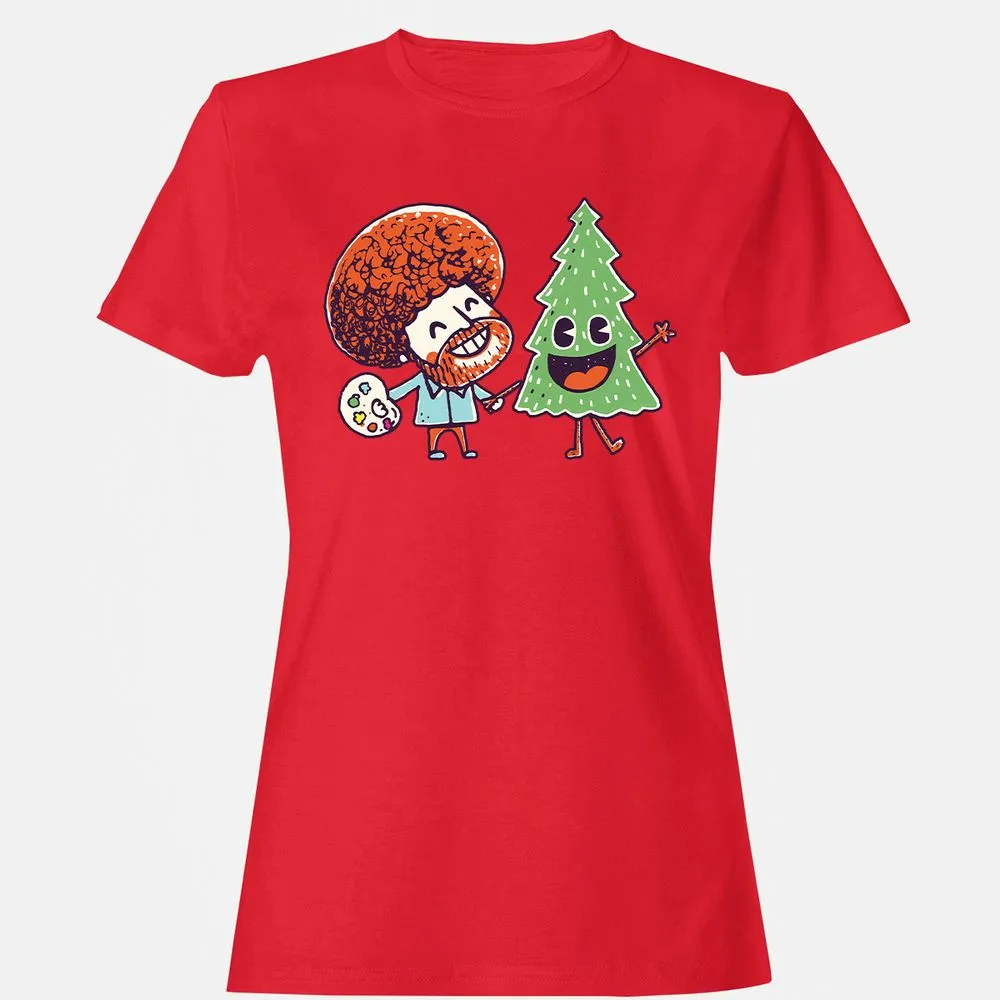 Women's T-Shirt - P9RUJPAU - Red - 13