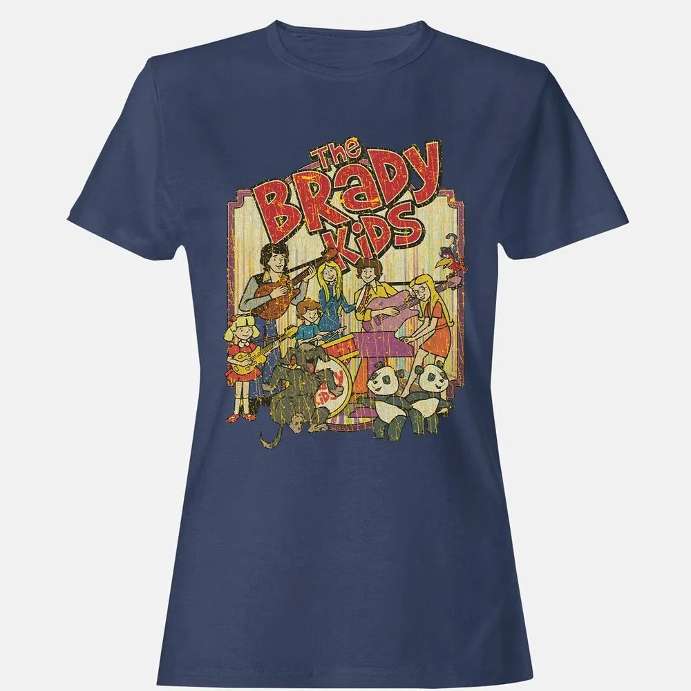Women's T-Shirt - J6FJMSNU - Navy - 10