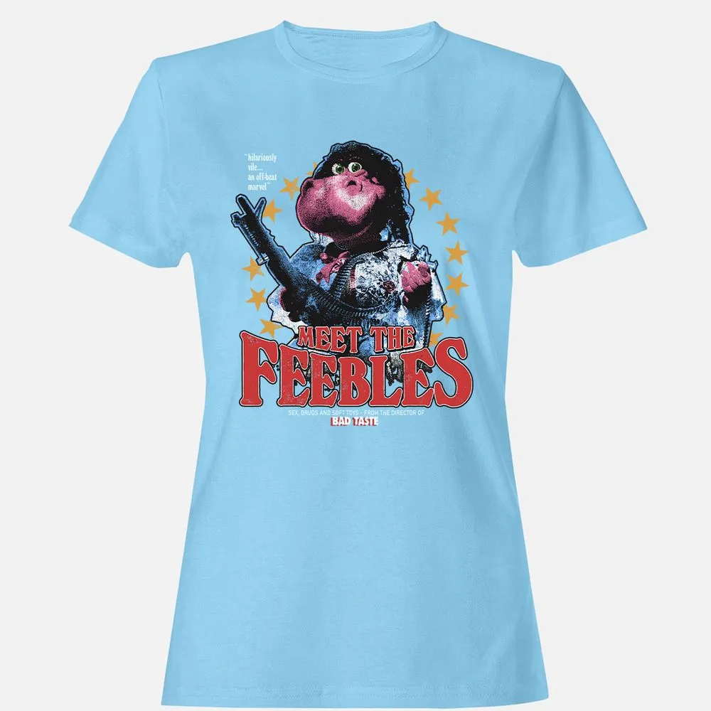 Women's T-Shirt - YS8FLNTT - Light Blue - 8